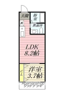 ひなたと春風のラテ【1階】の間取り