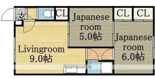 第2コーポ高橋【2階】の間取り