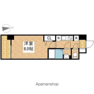 ParkBear大須【2階】の間取り