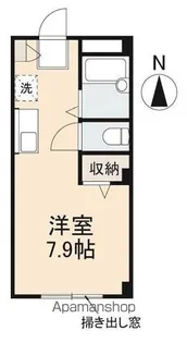 相谷マンション【101号室】の間取り
