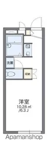 レオパレスMKー1【1階】の間取り