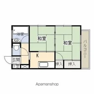 東谷山Nビル【3階】の間取り