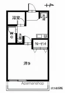 コンフォートA【2階】の間取り