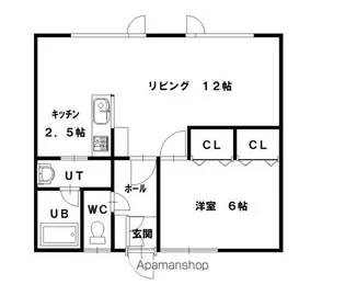 ルピュア【2階】の間取り