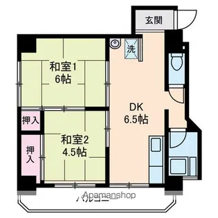 メゾンブラン田端【7階】の間取り