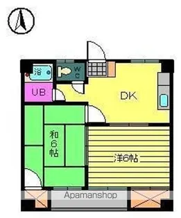 メゾン扶蓉【402号室】の間取り