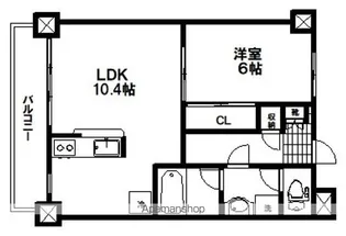 プラッツ木町【4階】の間取り