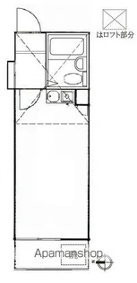 コーポマリーナ下北沢【1階】の間取り
