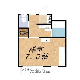 トップコート【1階】の間取り