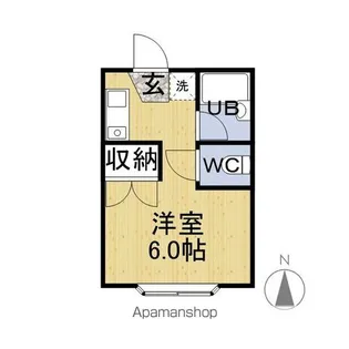 コロネットハウス松本【207号室】の間取り