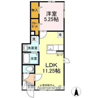プランドール【1階】の間取り