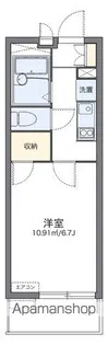レオパレスT&K【3階】の間取り