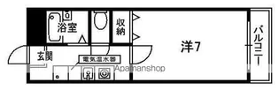 メゾンピサンリ【106号室】の間取り