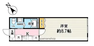 カフーティーダ和光市【1階】の間取り