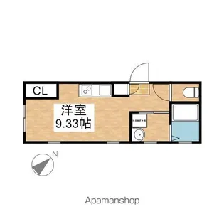 ナビオ15【101号室】の間取り