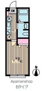 東京都杉並区下井草2丁目【アパート】の間取り