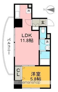 FIRST STAGE【6階】の間取り