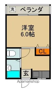 シャトーエクセリア【1階】の間取り