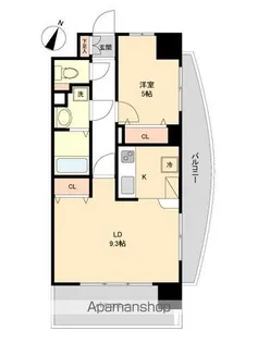 レジディア榴岡公園【2階】の間取り