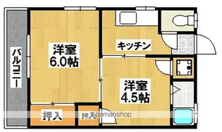 バローレ堺【201号室】の間取り