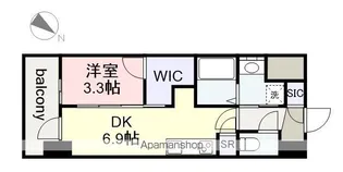 エステムコート名古屋新栄Ⅴラポール【10階】の間取り