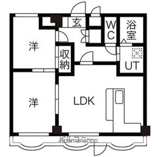 シンフォニースクエアⅡ【1階】の間取り