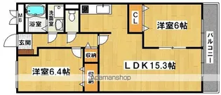 サンライズ堺【3階】の間取り