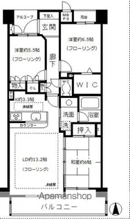 aLATO白壁東【2階】の間取り