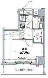 ベルシード東向島【3階】の間取り