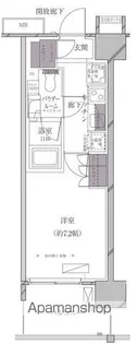 AーSTANDARD芝浦【7階】の間取り