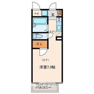 パルコートN【1階】の間取り