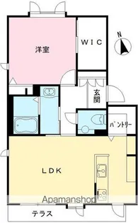 DAIKENN浜寺南町 L棟【102号室号室】の間取り