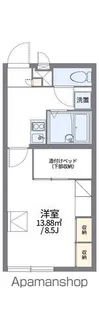 レオパレスチェリオ2【202号室】の間取り
