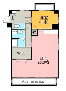 第7サワータウン【301号室】の間取り
