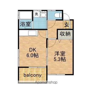 アーバニズム61【1階】の間取り