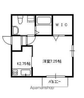 リバブル南町【101号室】の間取り