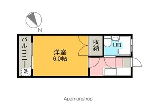 メゾンティファニー【203号室】の間取り