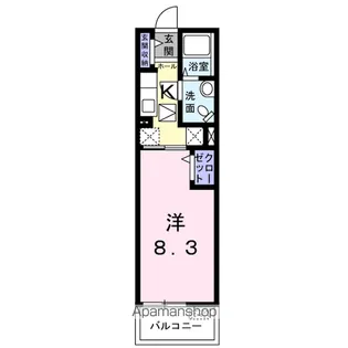 グレイスカレントⅡ【1階】の間取り