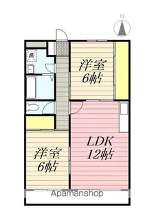 グランドール華【4階】の間取り