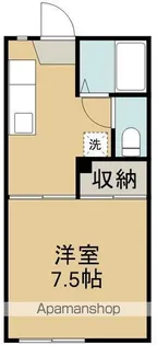 ヤマサンプラザ【2階】の間取り