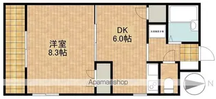 プリンスヴィラ【2階】の間取り
