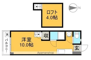 ピュアコート21【3階】の間取り