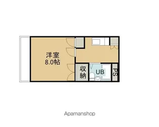 長野県長野市若里6丁目【マンション】の間取り
