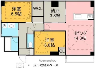 PreciousGarden【3階】の間取り