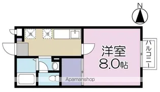 SUN FLATS【2階】の間取り
