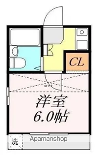COCO南栄【105号室】の間取り