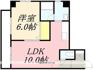 パークアヴェニュー【403号室】の間取り