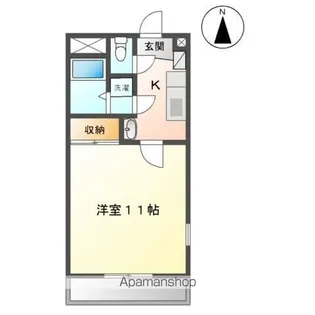 エレガント桜【1階】の間取り