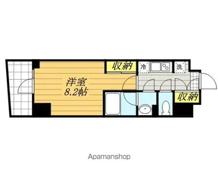 レジディア亀戸【9階】の間取り