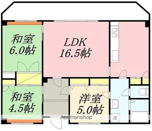 柏木プラザ【9階】の間取り